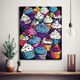 Cupcakes - Malen nach Zahlen